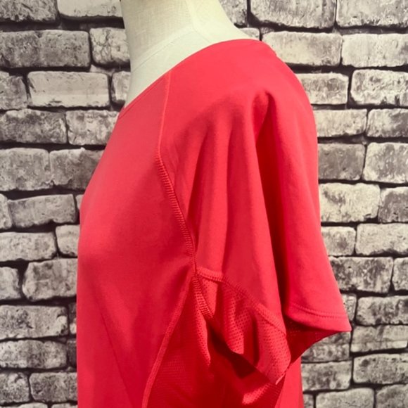 Izod Cool FX Pink Short Sleeve Crew Neck Top Size XL - Picture 4 of 7